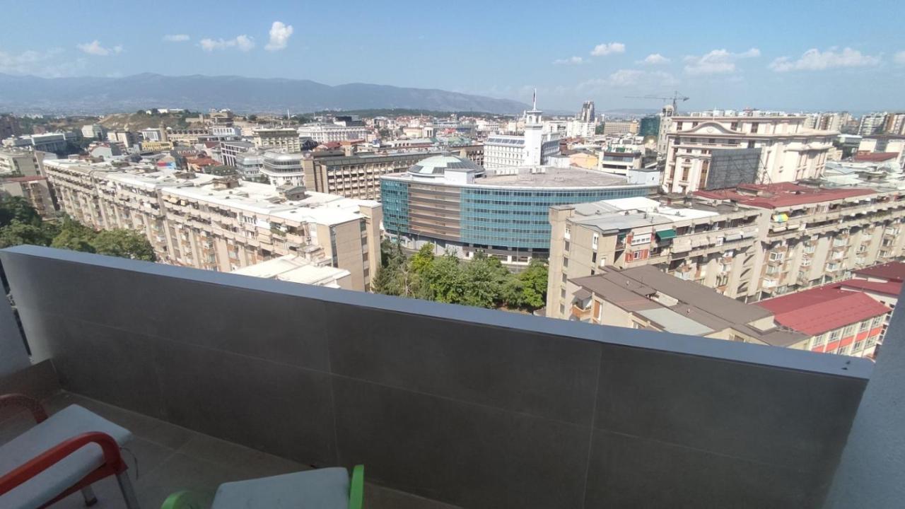 Sky View Luxury Center Skopje Apartments Kültér fotó
