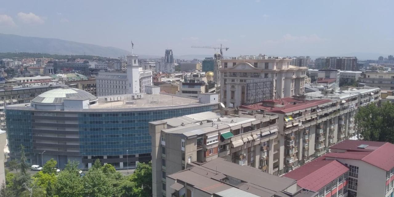 Sky View Luxury Center Skopje Apartments Kültér fotó